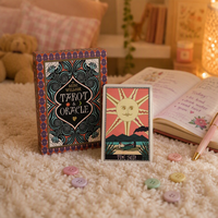 Nouveautés 2026 : Jeu de Tarot Anglais Personnalisé en Gros – Cartes de Divination Amusantes pour la Famille en Papier et PVC