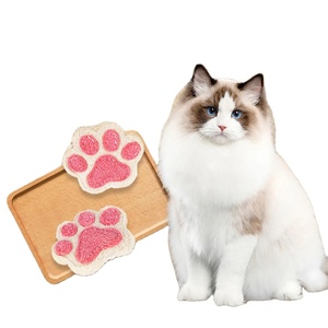 Juguetes de calabaza de esponja para gatos, naturales y tostados, para masticar, limpiar los dientes, entrenamiento, alivio del estrés y estimulación para las garras. - Product Image 1