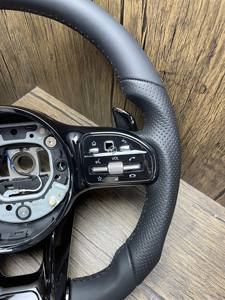 Pour <span class=keywords><strong>Mercedes</strong></span> Benz AMG <span class=keywords><strong>Volant</strong></span> W176 W205 W212 W222 W463 W464 W205 W44 W204 W218 E63 <span class=keywords><strong>Volant</strong></span> de sport - Product Image 5