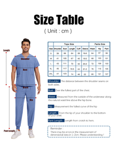 Wholesale Custom Logo Quick-Dry V-Neck Jogger Pocket Women <strong>Scrubs</strong> Comfortable Dentist Hospital Nursing Uniform Sets for <strong>Men</strong> - Product Image 4