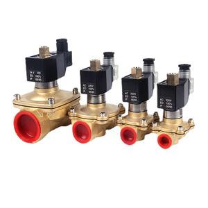 Válvulas Solenoides de Latón Normalmente Abiertas 2W-160-15K de Fábrica, para Aplicaciones de Agua, Gas y Petróleo, con Estructura de Control y Piloto - Product Image 3