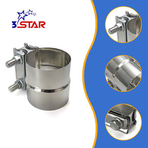 Penjepit lengan knalpot baja tahan karat, tugas berat Universal - Product Image 2