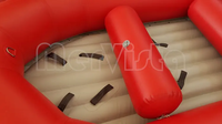 Bateau de rafting en caoutchouc Paddle River Sport avec vestes de levage