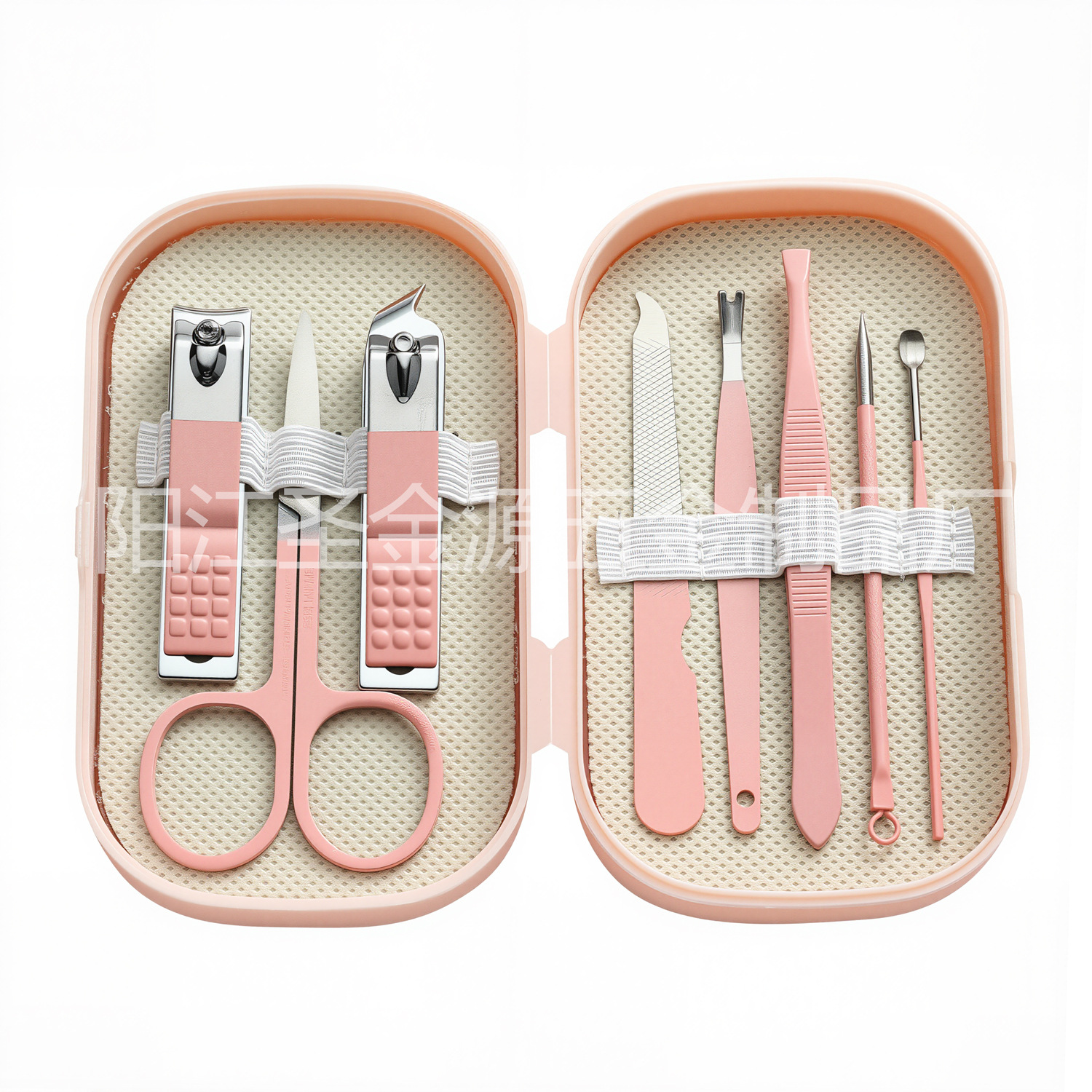 Rose-Ensemble de 8 pièces