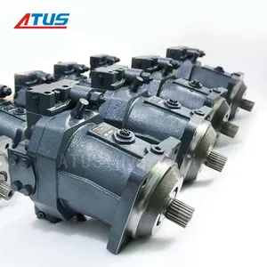 Kepçe seyahat hidrolik eksenel pistonlu Motor rexroth d 89275 hidrolik motor A6VE 28 55 80 107 160 motorlar