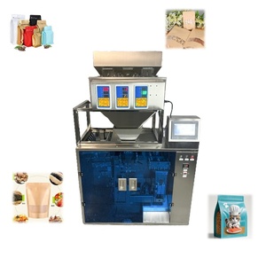 Pistachio Filling Packaging <b>Machine</b> <b>Biscuit</b> Premade Bag Packing <b>Machine</b> Pet Food Stand up Filler - Product Image 1