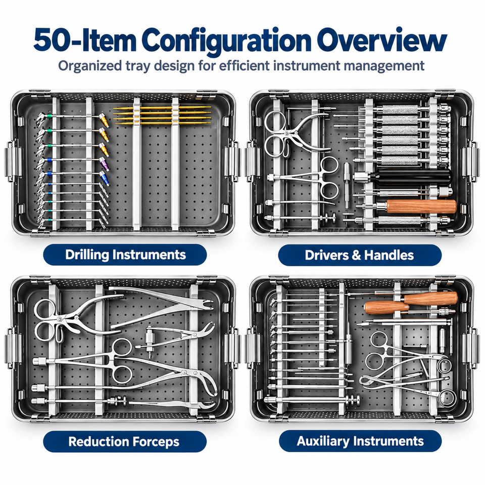 Custom Stainless Steel Instrument Tool Set 1.5 2.0 2.4 2.7 3.5mm with ...