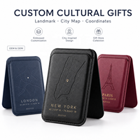 Portefeuille magnétique amovible en cuir PU avec logo OEM et support de carte de crédit pour iPhone 18 17, accessoires mobiles, support de téléphone, poignée de maintien