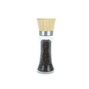 Moulin à sel industriel compact et portable en bois de qualité supérieure, idéal pour le <span class=keywords><strong>camping</strong></span> et les épices – Nouveauté 2026, Meilleure Vente - Product Image 1