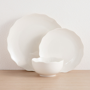 Ensemble de vaisselle en porcelaine blanche de qualité supérieure, 16 pièces, avec bordure dorée, impression de logo personnalisé, boîte cadeau, vaisselle de table, cadeau d'affaires, supermarché - Product Image 5