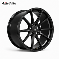 Rines ZL Premium Monoblock de Aleación de Aluminio Forjado de 35 mm ET para Rines Cóncavos Personalizados de 17-21 Pulgadas