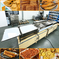 Machine de friture à chaîne de production propre avec structure hermétique pour maintenir l'environnement de l'atelier propre
