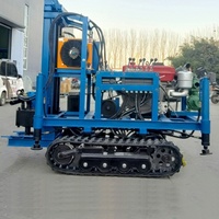 Chine machines minières géothermique directionnelle terre tarière trou carré pierre or chenille eau plate-forme de forage prix de la machine