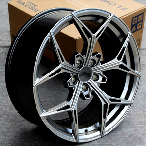 Jantes en alliage noir 17 18 19 20 5X108 5X112 5X114.3 5X120 M4/M5/M7 Multi-rayons Rétrofit/Mise à niveau en alliage d'aluminium pour voiture de course - Product Image 3