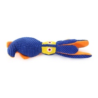 Jouet à mâcher interactif pour chien, en peluche, durable, sonore, style pieuvre et seiche, pour le commerce transfrontalier, vente en gros