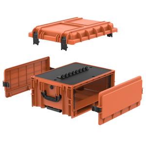 Vali đựng thiết bị âm thanh chuyên nghiệp, chống va đập, làm bằng nhựa cứng, kiểu dáng di động, kích thước 2U, 3U, 4U, dành cho DJ - Product Image 4