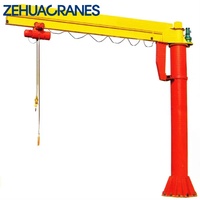 Grue à flèche robuste pour atelier, entrepôt et levage industriel