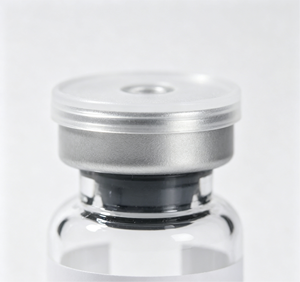 Silver Aluminum <b>Crimp</b> Cap Clear Borosilicate Mini Vials Transparent Empty Glass Bottles For Sample Display Storage - Product Image 2