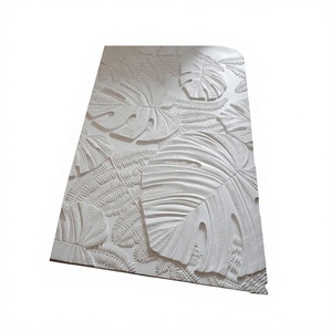 Panneau mural en verre cristal sculpté, cadre beige poli, solution de design graphique contemporain, taille personnalisable et mobile pour cuisine - Product Image 1