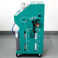 Máquina Multifunción para Cambio de Fluidos Automotrices, Limpieza de Frenos y Refrigerante para Talleres de Reparación de Automóviles