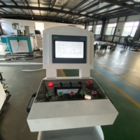 Machine de cintrage CNC entièrement automatique OUWO, capacité 20T 25T, pour profilés de portes et fenêtres en aluminium courbés, formage d'arc en atelier