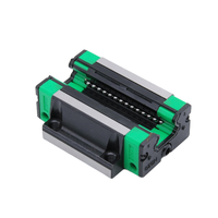 Mini Guías Lineales Serie HG EG, Carrozas de Riel Lineal de Acero de 15mm-65mm, Componente de Rodamiento Central para Rieles Deslizantes CNC