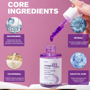 Per il retinolo antirughe e Anti-invecchiamento siero viso con vitamina <span class=keywords><strong>B3</strong></span> per idratare le rughe e macchie scure sulla pelle del viso - Product Image 5