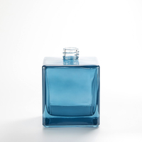Vente en gros de flacons diffuseurs d'arômes carrés de 500 ml et 1000 ml, contenants de parfum d'intérieur avec couvercle à vis et emballage