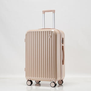 Valise trolley légère personnalisée de 20 pouces avec serrure à combinaison, roues pivotantes et poche zippée pour les voyages d'affaires - Product Image 1