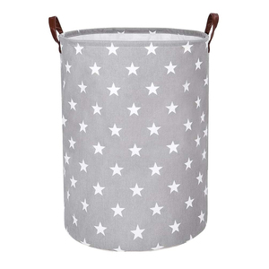 Sinh Thái Thân Thiện Tùy Chỉnh Hình Tròn Ráp <span class=keywords><strong>Folding</strong></span> <span class=keywords><strong>Tote</strong></span> Bông Giặt Giỏ Túi Quần Áo Lưu Trữ <span class=keywords><strong>Hamper</strong></span> Với Dây Rút - Product Image 4