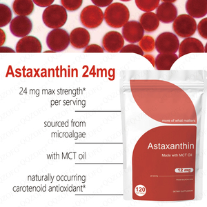 Cápsulas Blandas de Astaxantina OEM en Oferta, 12 mg con Aceite MCT, <span class=keywords><strong>120</strong></span> Cápsulas Blandas, Suplementos Antioxidantes de Astaxantina Premium de Triple Potencia - Product Image 3