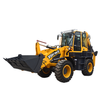 Chargeur sur pneus compact TOPONE TBL40-28 4x4 diesel, excavatrice et chargeuse-pelleteuse