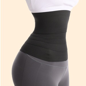 Cinturón moldeador de cintura para mujer, talla única, de fibra de poliéster gruesa, cinturón moldeador de abdomen con cierre de velcro - Product Image 3