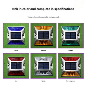 Fabrieksdirecte verkoop gegoten aluminium reflecterende drukbestendige waterdichte hoge-intensiteit zonne-aangedreven hoefijzerlamp - Product Image 5