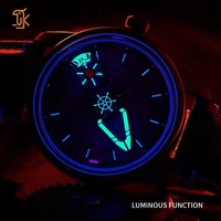 Montres automatiques mécaniques de luxe pour hommes, design personnalisé OEM, avec affichage des heures errantes, fournisseur