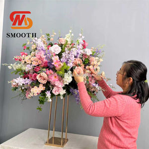 Centro de Mesa Decorativo para Fiestas y Bodas, Bola de Flores de Rosa Hecha a Mano, Bola de Flores Artificiales de Seda - Product Image 3