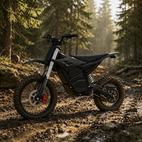 Moto électrique tout-terrain rapide M7, vitesse maximale 80 km/h, moteur à entraînement direct 60V 72V, couple de 260 Nm, batterie au lithium, vélo électrique tout-terrain pour adultes