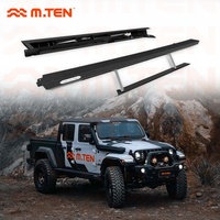 Marchepieds électriques M-TEN alimentés accessoires de pare-chocs tout-terrain pour Jeep Wrangler JL 4 portes en acier curseur latéral 1 ensemble