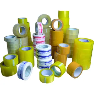 Tapes Geactiveerd Jumbo Roll Plakband Industriële Ty Clear Bopp Tape Taiyang Custom Logo Bruin Karton Afdichting 200M