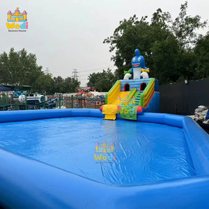 Casa de Brinco Infantil WODI de Grado Comercial, PVC de 0.9mm, para Lagos y Piscinas, Ideal para el Verano - Product Image 2