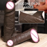 Dildo électrique en silicone avec ceinture et extension, rotation, oscillation, vibration, 100% étanche et doux pour adultes/femmes LM-D801