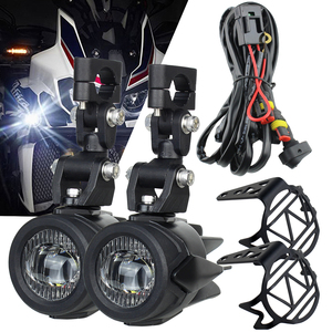Fari <span class=keywords><strong>Fendinebbia</strong></span> per <span class=keywords><strong>Moto</strong></span> R1200GS ADV F800GS F700GS F650GS K1600, Lampada Ausiliaria LED 40W, Fascio Spot 360 Universale - Product Image 1