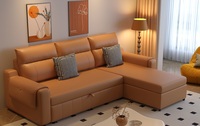Großhandel Konvertierbares 3-Sitzer Schlafsofa, faltbare Couch mit Stauraum für Wohnzimmermöbel in Apartments