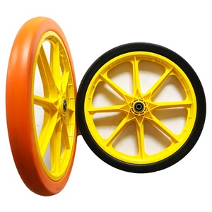 20 "Flat miễn phí giỏ hàng bánh xe <span class=keywords><strong>Rubbermaid</strong></span> xe cút kít bánh xe bánh xe lớn tiện ích xe OEM - Product Image 1