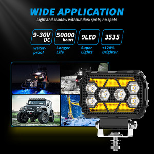 28 Wát độ sáng cao vuông LED làm việc ánh sáng off-road đèn tại chỗ cho jeep/Xe Tải/thuyền sửa đổi phụ trợ xe ánh sáng IP67 X3 X1 - Product Image 4