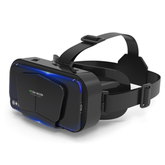 HD Adjustable Vision 3D VR Headset 90 Field View 50"-80" Screen Compatible 4.7-7.0" Android/iOS Phones High-Strength ABS+PC