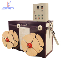 Machine d'enroulement automatique de tubes en plastique et en PU JingDong, motorisée, contrôlée par PLC, vitesse réglable, 380V 0.55Kw