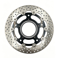 Cakram Rem Motor Anti-Deformasi Mengapung Dengan Cincin ABS, Rotor Mengapung untuk Kondisi Berkendara Keras di Offroad/Dirt Bike