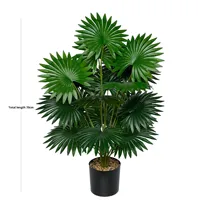 Arbres artificiels Monstera Bonsai personnalisés pour la décoration intérieure et extérieure avec des plantes artificielles en plastique vert palmier et des oliviers artificiels
