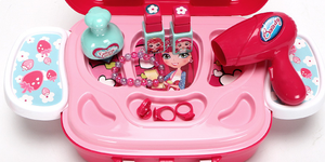 <span class=keywords><strong>Set</strong></span> Giocattolo per Bambine con Valigetta, Tavolo da Trucco Simulato e Accessori per il Trucco - Product Image 4